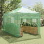 Invernadero para Caminar con Estructura Plegable Verde 430x290x315 cm Acero de , Invernaderos - Ref: Foro24-42006644, Precio:...
