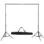 Photo studio kit with lighting set and background by vidaXL, Flashes and studio lighting - Ref: Foro24-3094682, Price: 231,59...