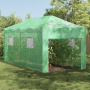 Invernadero de pie con Marco Plegable Verde 580x290x315 cm Acero de , Invernaderos - Ref: Foro24-42006645, Precio: 246,10 €, ...