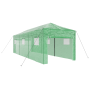 Invernadero de entrada con marco plegable Verde 870x290x315 cm Acero de , Invernaderos - Ref: Foro24-42006646, Precio: 343,28...