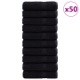 Toallas de Mano Premium "SOLUND" 50 pcs Negros 50x100 cm 550 gsm | Foro24.es | Tu tienda online para hogar, jardín y más Foro24.es