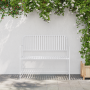Banco Blanco Metal 103.5 x 51.5 x 90 cm Resistente