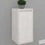 Wall cabinet 2 pcs solid white pine wood 30x30x60 cm by vidaXL, Shelves and shelves - Ref: Foro24-813488, Price: 85,40 €, Dis...
