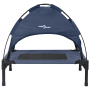 Cama para Perros Elevada Azul Marino Acero, Tela 76 x 62 x 70.5 cm | Foro24.es | Tu tienda online para hogar, jardín y más Foro24.es