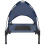 Cama para Perros Elevada Azul Marino Acero, Tela 76 x 62 x 70.5 cm | Foro24.es | Tu tienda online para hogar, jardín y más Foro24.es
