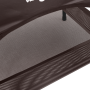 Cama para perro elevada Marrón Poliéster, Metal Mediana | Foro24.es | Tu tienda online para hogar, jardín y más Foro24.es