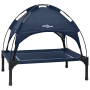 Cama elevada para perros Azul Marino Tela, Metal 71 x 64 x 71 cm de , Camas para perros - Ref: Foro24-42008198, Precio: 34,56...