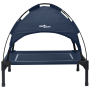 Cama elevada para perros Azul Marino Tela, Metal 71 x 64 x 71 cm de , Camas para perros - Ref: Foro24-42008198, Precio: 34,56...