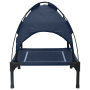 Cama elevada para perros Azul Marino Tela, Metal 71 x 64 x 71 cm de , Camas para perros - Ref: Foro24-42008198, Precio: 34,56...