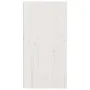 Wandschrank 2 Stk. aus massivem weißem Kiefernholz 30x30x60 cm von vidaXL, Regale und Regale - Ref: Foro24-813488, Preis: 85,...
