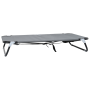 Cama Plegable para Perros Gris Claro De Metal, Tela | Foro24.es | Tu tienda online para hogar, jardín y más Foro24.es