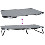 Cama Plegable para Perros Gris Claro De Metal, Tela | Foro24.es | Tu tienda online para hogar, jardín y más Foro24.es