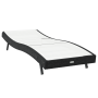 Tumbona Negra de Rattán y Textileno de , Tumbonas - Ref: Foro24-42009978, Precio: 152,28 €, Descuento: %