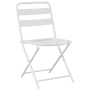 Juego de Bistro Plegable de 3 Piezas Blanco de Acero de , Conjuntos de jardín - Ref: Foro24-42010317, Precio: 172,92 €
