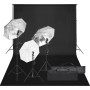 Kit de estudio fotográfico con set de luces y fondo by vidaXL, Flashes and studio lighting - Ref: Foro24-3094708, Price: 191,...