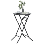 Mesa de Jardín Plegable Antracita Ø50x72 cm Acero | Foro24.es | Tu tienda online para hogar, jardín y más Foro24.es