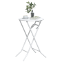 Mesa Plegable de Jardín Blanca Ø50x72 cm Acero | Foro24.es | Tu tienda online para hogar, jardín y más Foro24.es