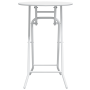 Mesa Plegable de Jardín Blanca Ø50x72 cm Acero | Foro24.es | Tu tienda online para hogar, jardín y más Foro24.es