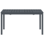Mesa de Jardín Gris Oscuro Aluminio Grande Extensible de , Mesas de jardín - Ref: Foro24-42010362, Precio: 270,96 €, Descuent...
