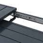 Mesa de Jardín Gris Oscuro Aluminio Grande Extensible de , Mesas de jardín - Ref: Foro24-42010362, Precio: 270,96 €, Descuent...