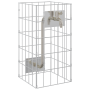 Columna Gabion con Grifo 50x25x25 cm Acero Inoxidable | Foro24.es | Tu tienda online para hogar, jardín y más Foro24.es