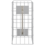 Columna Gabion con Grifo 50x25x25 cm Acero Inoxidable | Foro24.es | Tu tienda online para hogar, jardín y más Foro24.es