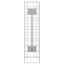 Columna Gabion con Grifo 100x25x25 cm Acero Inoxidable | Foro24.es | Tu tienda online para hogar, jardín y más Foro24.es