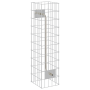Columna Gabion con Grifo 100x25x25 cm Acero Inoxidable | Foro24.es | Tu tienda online para hogar, jardín y más Foro24.es