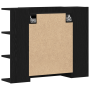 Gabinete de espejo Roble negro Madera maciza de roble Compacto de , Tocadores de baño - Ref: Foro24-862498, Precio: 80,63 €