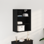 Armario Colgante de Pared Roble Negro 69.5 x 32.5 x 90 cm de , Aparadores - Ref: Foro24-862794, Precio: 71,33 €, Descuento: %