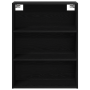 Armario Colgante de Pared Roble Negro 69.5 x 32.5 x 90 cm de , Aparadores - Ref: Foro24-862794, Precio: 71,33 €, Descuento: %