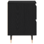Mesita de noche madera de ingeniería roble negro 40x35x50 cm de , Mesitas de noche - Ref: Foro24-863466, Precio: 67,51 €, Des...