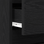 Mesita de noche madera de ingeniería roble negro 40x35x50 cm de , Mesitas de noche - Ref: Foro24-863466, Precio: 67,51 €, Des...