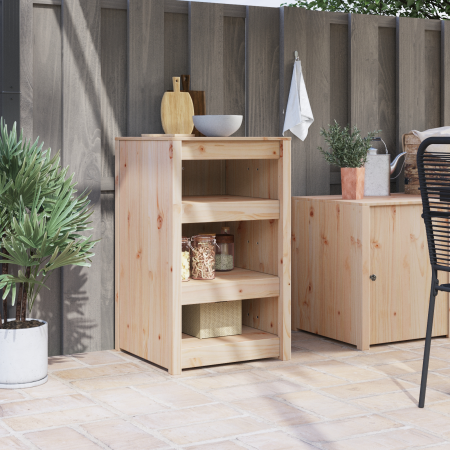 Armario de Cocina Exterior 55x55x92 cm Madera Maciza de Pino | Foro24.es | Tu tienda online para hogar, jardín y más Foro24.es