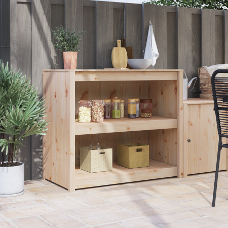 Gabinete de Cocina 106x55x92 cm de Madera Maciza de Pino | Foro24.es | Tu tienda online para hogar, jardín y más Foro24.es