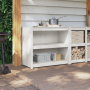 Gabinete de Cocina Exterior Blanco 106x55x92 cm de Madera Maciza de Pino | Foro24.es | Tu tienda online para hogar, jardín y más Foro24.es