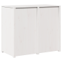 Gabinete de Cocina Exterior Blanco 106x55x92 cm de Madera Maciza de Pino | Foro24.es | Tu tienda online para hogar, jardín y más Foro24.es