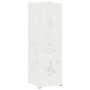 Paraguero Blanco Metal Mediano Diseño Decorativo de , Paragüeros - Ref: Foro24-868505, Precio: 41,59 €