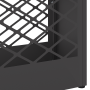 Paraguero Negro Metal Mediano Paraguero Rectangular Moderno de , Paragüeros - Ref: Foro24-868518, Precio: 42,71 €