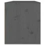 Wall cabinets 2 units solid pine wood gray 45x30x35 cm by vidaXL, Shelves and shelves - Ref: Foro24-813440, Price: 60,89 €, D...