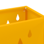 Paraguero Amarillo mostaza Acero Mediano Inlays decorativos de , Paragüeros - Ref: Foro24-868521, Precio: 43,64 €