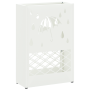 Paraguero Blanco Metal Mediano Recortes decorativos Paraguero de , Paragüeros - Ref: Foro24-868523, Precio: 43,64 €