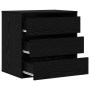 Cajonera de Esquina Roble Negro 60x41x58 cm Madera Elaborada de , Cajoneras - Ref: Foro24-868892, Precio: 89,27 €, Descuento: %