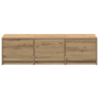Cabinet para TV con LED Roble Artesanal 140x34x40 cm Madera Elaborada de , Muebles TV - Ref: Foro24-868941, Precio: 106,20 €