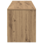Cabinet para TV con LED Roble Artesanal 140x34x40 cm Madera Elaborada de , Muebles TV - Ref: Foro24-868941, Precio: 106,20 €