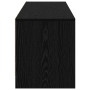 Cabinet para TV con LED Roble Negro 140x34x40 cm Madera Elaborada de , Muebles TV - Ref: Foro24-868942, Precio: 112,61 €