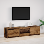 Mueble de TV con LED Madera reciclada 162.5x34x40 cm Madera de ingeniería de , Muebles TV - Ref: Foro24-868950, Precio: 113,09 €
