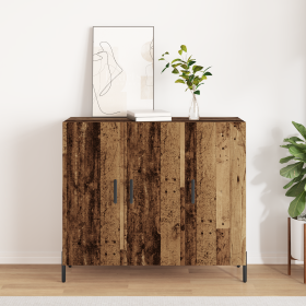 Sideboard de Madera Vieja 90x34x80 cm de Madera Ingenierizada de , Aparadores - Ref: Foro24-869079, Precio: 106,71 €, Descuen...