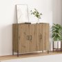 Aparador Artisan Roble 90x34x80 cm Madera maciza de , Aparadores - Ref: Foro24-869080, Precio: 106,71 €, Descuento: %