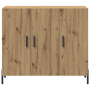 Aparador Artisan Roble 90x34x80 cm Madera maciza de , Aparadores - Ref: Foro24-869080, Precio: 106,71 €, Descuento: %
